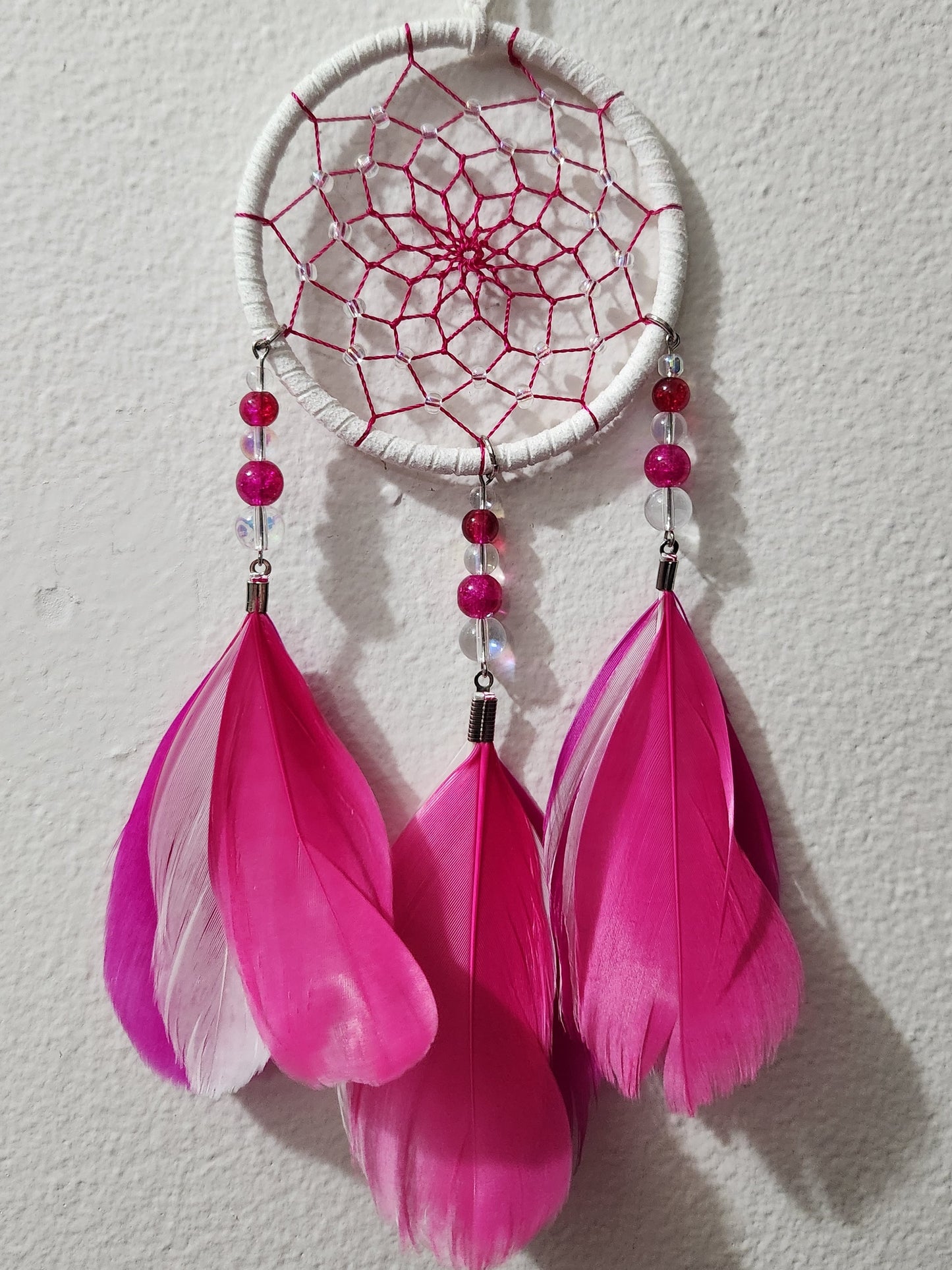 White & Pink