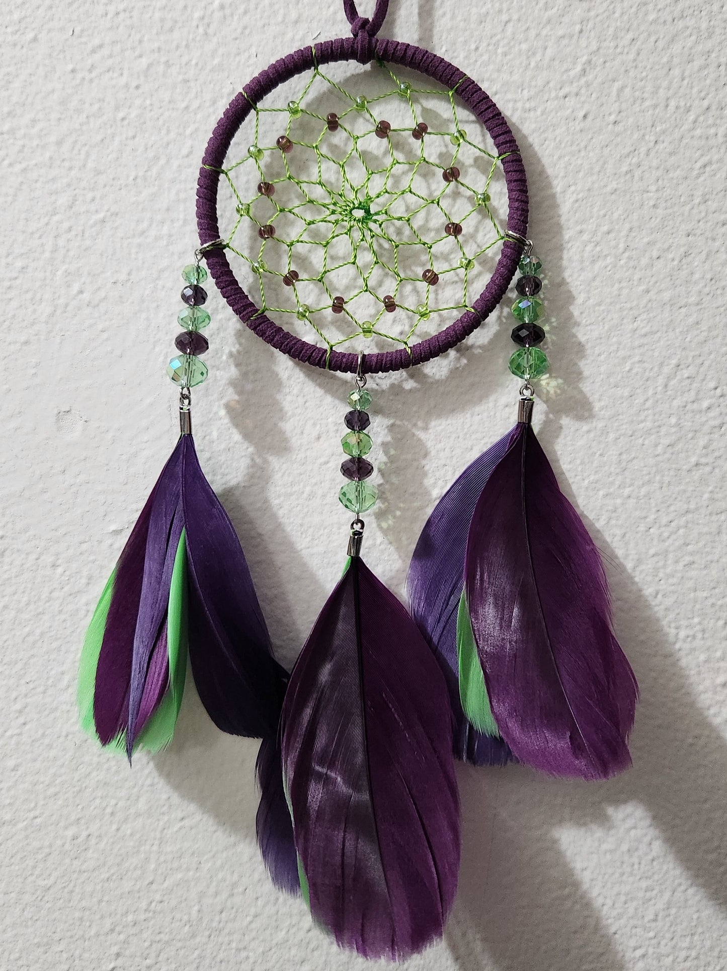 Dark Purple & Green