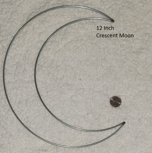 Custom Crescent Moon Sizes