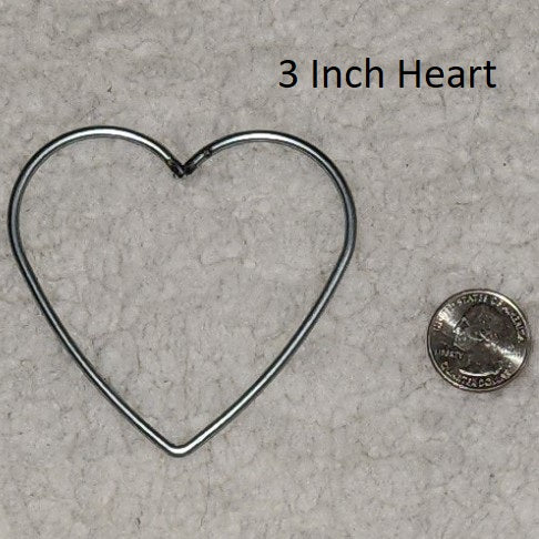 Custom Heart Shape Sizes