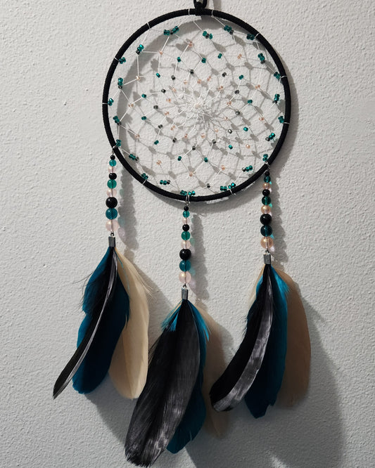 Teal & Cream