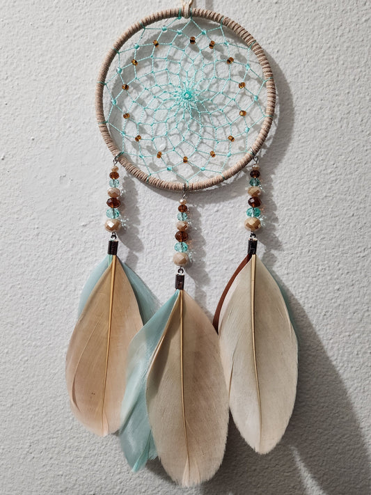 Tan, Brown & Mint