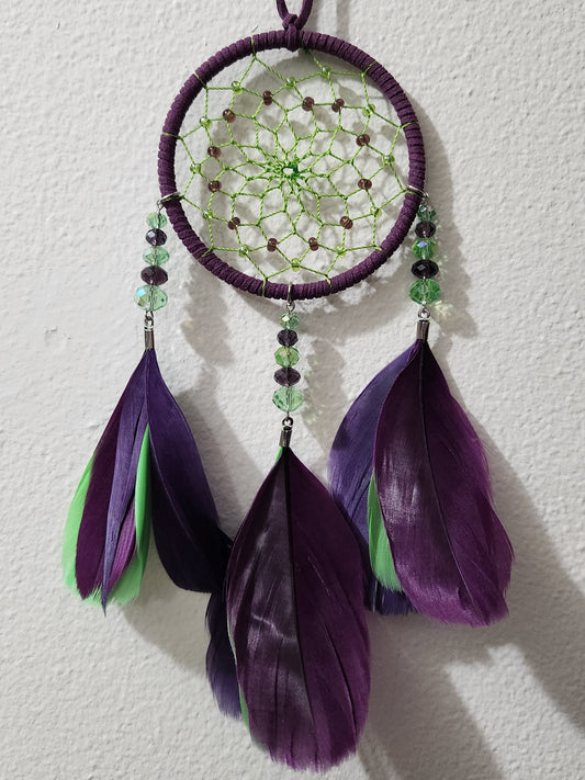 Dark Purple & Green